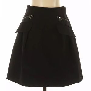 Nanette Lepore Black A-line Skirt